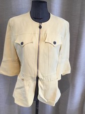 Très Belle Veste Jaune Beurre