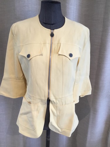 Très belle veste jaune - veste, beurre