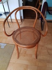 Fauteuil bistrot bois cintré