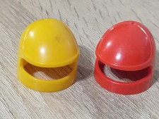 CASQUES PLAYMOBIL X2 ASTRONAUTE 3320 3557 3558 3559 3509 3535 3534 3536 3590 ...