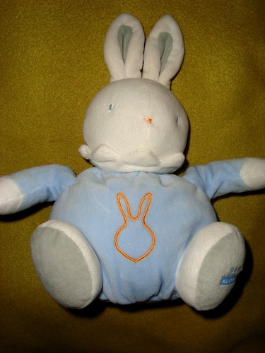 Doudou lapin klorane gris - klorane,