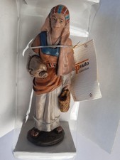 Bergère en chemin n°3 Collection Crèche Del Prado