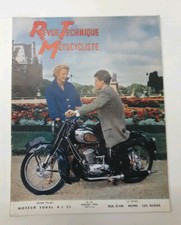  RTM REVUE TECHNIQUE MOTOCYCLISTE N*82 JUILLET 1954 MOTEUR YDRAL AJ56  BOL D OR