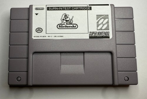 Snes cartouche usa burn - cartouche,