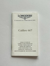 Mode D'Emploi Longines