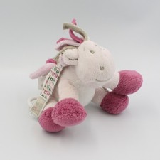 Doudou musical poney cheval rose étoile Victoria et Lucie NOUKIE'S LOT DE 2 - 19