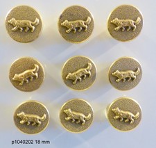 lot de 9  BOUTONS 18 mm 