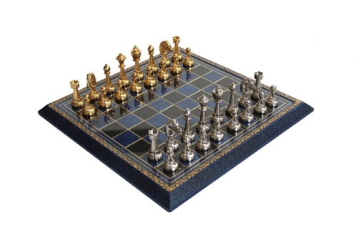 Jeu échecs laiton de - en,