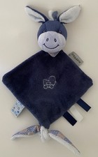 🌟Doudou Plat Mouchoir Âne