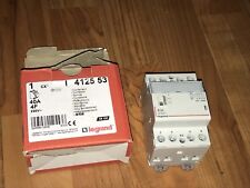 Réf 412553 Legrand CONTACTEUR PUISSANCE BOBINE 4P 40A  230V NEUF