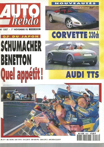 Auto hebdo 1007 p - auto, n°1007