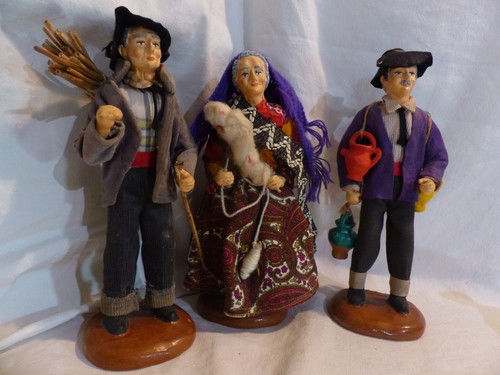 Santons anciens terre - anciens,