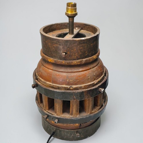 Antique wagon wheel hub - wagon, table