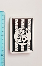 Cartes À Jouer 20° Écusson Juventus 1981-1982 Poker Vintage