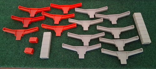 Lot supports rails - de,