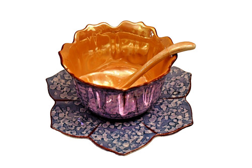 Vintage japonais lustre bol - japonais,