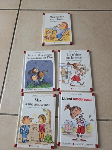 Lot livres max - livres, lili
