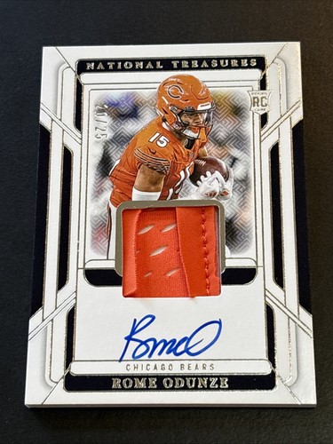 Rome odunze card - odunze, rookie