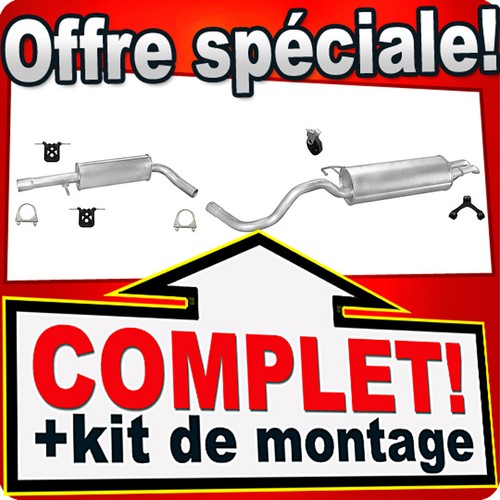 Ligne pot échappement pour - ligne,