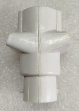 Douille Voleuse B22 en Plastique Blanc Lustre, Chevet "Neuf"