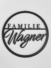 Plaque avec Nom Personnalisé, Porte,Fensterschild,Panneau Mural, Loop, Déco