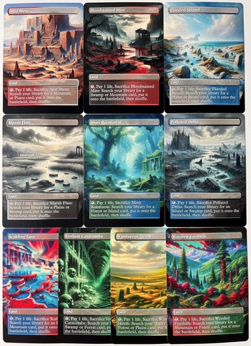 Fetch lands complete set - fetch, of