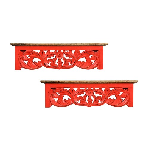 Bois mural support floral - bois,