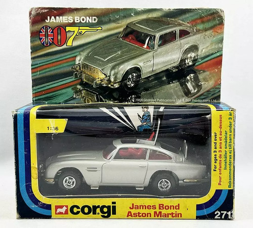 James bond corgi - james,