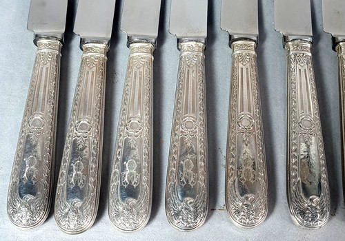 Anciens couteaux argent - anciens,
