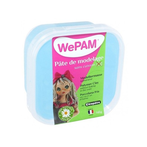 Pâte modeler bleu - à,