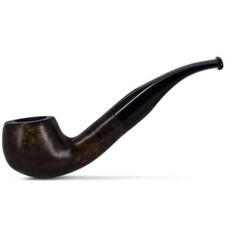pipe a fumer cintrée marron foncée szabo