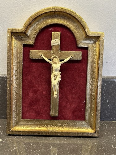 Crucifix cadre style louis - crucifix, xv