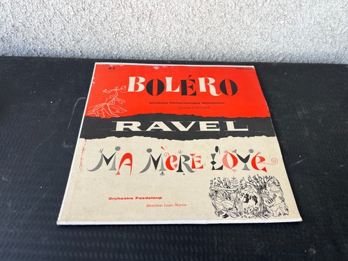 Disque vinyle tours - tours, ravel