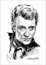 Carte postale johnny - carte,