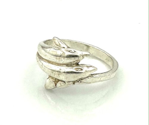 Bague argent 925 dauphins - 925,