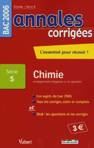Annales corrigées bac séries - corrigées,