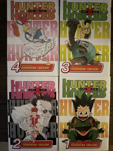 Hunter manga volumes - x,
