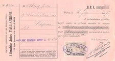 1916 LIBRAIRIE JULES