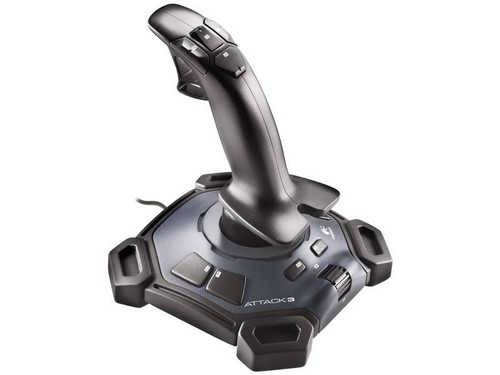 Logitech attack joystick - logitech, 3