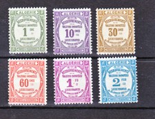 Algérie taxe 15/20 neuf avec trace de charnière* TB MH cote 60