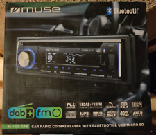 Muse M-1229 DAB - Autoradio 4x40Watts CD FM/DAB+  Bluetooth AUX/USB/SD - NEUF