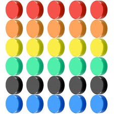 30 Pcs Aimant Frigo Colorés