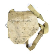Housse de masque à gaz US M2A2 - US ARMY WW2 ( matériel original )