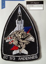Patch Armée de l'Air Escadron 3.3 Ardennes Jaguar