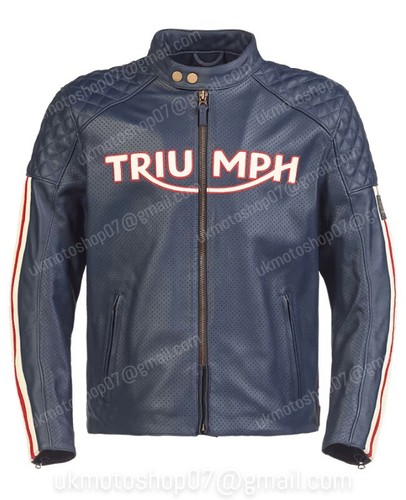 Triumph veste cuir moto - veste, de