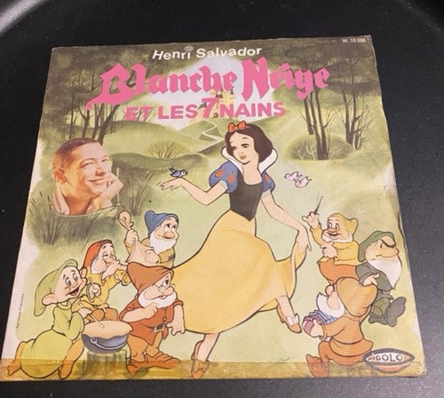 Disque vinyle tours - 45, henri
