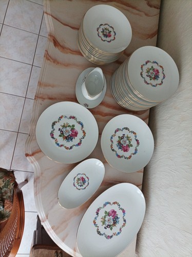 Service table porcelaine - table,