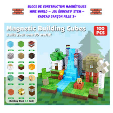 Blocs Magnétiques Mine World