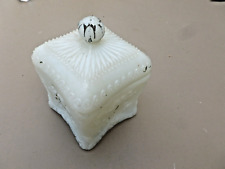 SUCRIER  EN OPALINE DE FOIRE