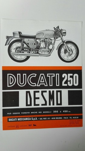 Ducati 250 desmo 1969 - ducati,